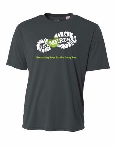 Let Me Run Dri-Fit Program Shirt - Graphite